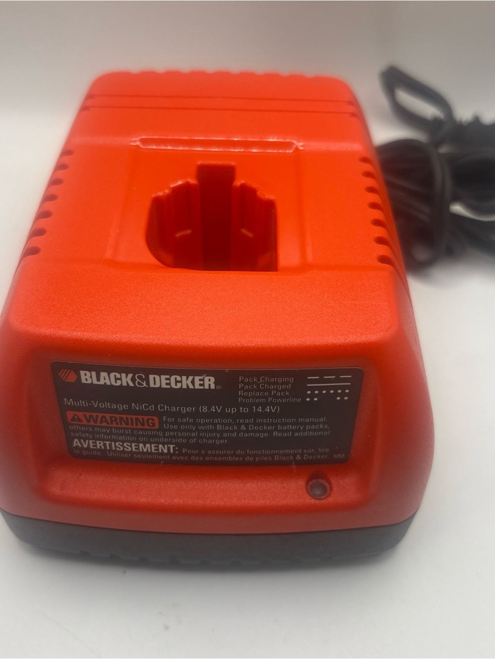 OEM Black & Decker PS1MVC Multi-Voltage NiCd Tool Battery Charger 8.4V to 14.4V